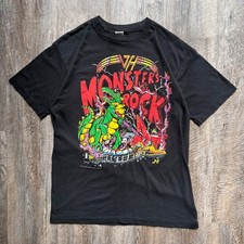 Vintage 1988 Black Van Halen 