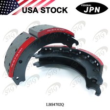 New Lined Brake Shoes w/ 23K GAWR Meritor Q Brake Size 15