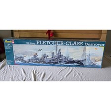 Revell 05091 1/144 Scale Fletcher Class Destroyer Model Kit factory sealed bags picture