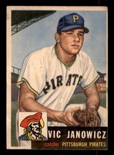 1953 Topps - Vic Janowicz #222 Rookie PR (ST) *v1 picture