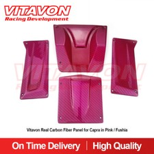 Vitavon Real Carbon Fiber Panel for Capra in Pink / Fushia picture