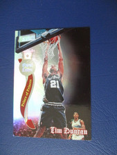 TIM DUNCAN 97-98 Topps Stadium Club ROYAL COURT PRINCE OF PRINCES ROOKIE  SPURS picture