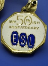 Vintage Rochester NY Banking Memorabilia ESL 50th Anniversary Keychain picture