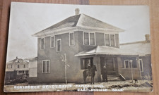 Bartlesville Oklahoma C L Davis Capitol Hill Residence Real Photo Postcard RPPC picture