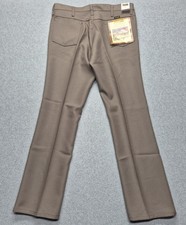 Vintage Wrangler Wrancher Jeans Mens 36x32 Birch Tan Bootcut Cowboy Pants NWT picture