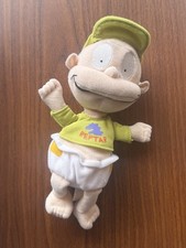 Vintage 1998 Rugrats Tommy Pickles Reptar Plush Doll Nickelodeon Mattel 90s 9