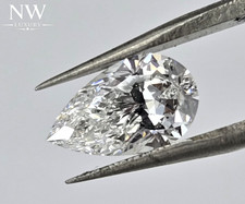 IGI Certified 1.18 CT Pear Brilliant Lab Diamond VS1 E Color USA Certified NEW picture