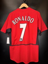 MANCHESTER UNITED RONALDO 2003-2004 ORIGINAL JERSEY Size S picture