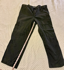 Dockers Men’s Green Cargo Pants Classic Fit Straight Leg Canvas Cotton 38W picture