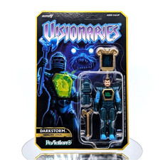 Super7 ReAction+ Visionaries Darkling Lord DARKSTORM 3.75