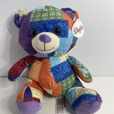 NEW 2026 Official Dolly Parton Dollywood Coat of Many Colors Plush Teddy Bear picture