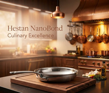 Hestan NanoBond Titanium Stainless Steel Skillet Fry Pan Premium Cookware picture