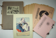 Woodblock Reprint ×30: Famous Beauties Shunga, Utamaro Hokusai Eisen Kuniyoshi picture