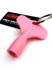 Wedgie Ergonomic Drum Key with Keychain | Pink | 1 pc picture
