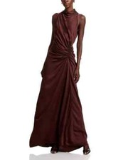 $695 A.L.C. Inez Gown, Ganache, SIZE- 12 picture