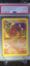 2000 POKEMON ROCKET DARK CHARMELION 1st EDITION #32 NM-MT PSA 8 picture