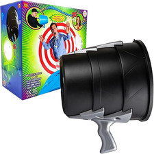 Air Cannon Handheld Bullseye Air Blaster Toy for Adults (A-Grey, 27 * 26) picture