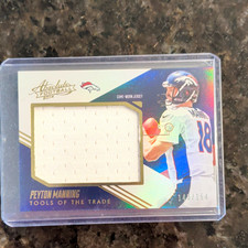 Panini 2014 Absolute Peyton Manning Tools of the Trade Jersey /154 picture