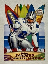 1997 Pacific Crown Royale Deion Sanders Pro Bowl Die Cuts #3 Cowboys RARE picture