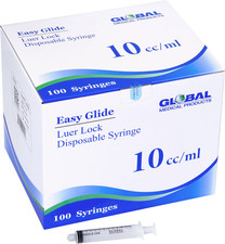 Global Medical Products - Easy Glide 10cc Luer Lock - QTY 100 picture