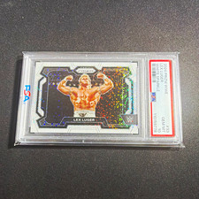 Panini 2024 Prizm WWE Lex Luger White Sparkle Prizm #33 Wrestling Card picture
