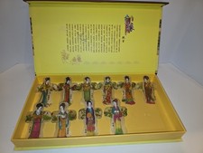 CHINESE FOLK ART RARE- Elegant Painting Mini Kite Set of 10 4