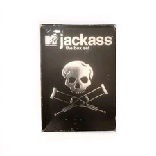 Jackass: The Box Set (DVD) 4-Disc Set w/ Booklet & Promo Disc, MTV, 2005 - USED picture