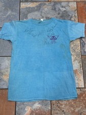 VINTAGE 1989-1991 AEROSMITH PUMP TOUR SIGNED CREW TEE picture