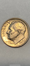 1981-P Roosevelt Dime Errors Filled mint, Missing we, Liberty stamped on rim. picture