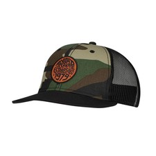 TaylorMade 2026 Carlsbad Trucker Golf Hat - M2328218 - Green/Camo/Black picture