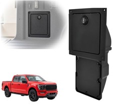 Fits 2023-2026 Ford F-150 Rear Bed Cargo Partition Storage Bin with Code Lock picture