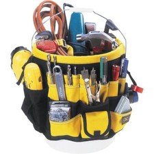 (1)-CLC 61-Pocket Top-of-the-Line Super Tough Fabric Tool Bucket Organizer 4122 picture