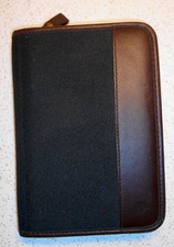 VTG Mead Cambridge Softwear Personal Day Planner Zip Around Black Canvas 6.5 x 9 picture