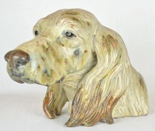 LLADRO ENGLISH SETTER DOG HEAD 2045 c1971 - DESIGNED JUAN HEURTA - RETIRED 1981 picture