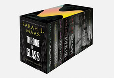 Throne of Glass 8 Books Box Set By Sarah J Maas - Paperback || picture