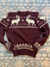 Vintage 1940s Jantzen Wool Knit Sweater, Oxblood—rare. picture