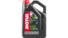 Motul 5100 4T 15W50 4-Stroke Full Synthetic Blend Oil 4 Liters Motorcycle 15W-50 picture