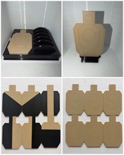 Scaled IDPA Dry Fire Targets Kit | Indoor Distance Simulation | Training Aid picture