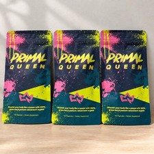 3PACK NEW Primal Queen Beef Organ Supplement for Women - 180 Count picture