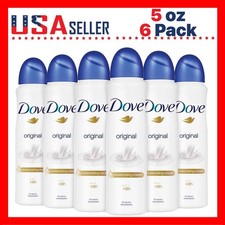 Dove Original x [6 Pack] x 150 ml Anti-Perspirant Deodorant Body Spray picture