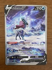 Pokemon TCG Suicune V GG38/GG70 Crown Zenith Galarian Gallery Holo Full Art picture