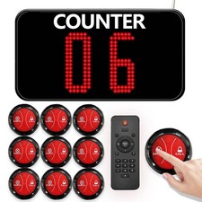 Take a Number System Wireless Queue Call System Show 2-Digit Counter Number picture