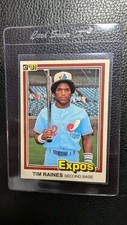 1981 DONRUSS #538 TIM RAINES ROOKIE CARD RC MONTREAL EXPOS HOF picture