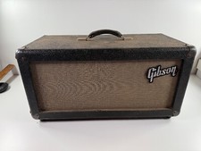 1966 Gibson Plus 50 Slave Amp Amplifier aux head 50 Watts REPAIR parts UNTESTED  picture