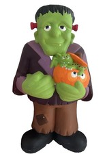 Vintage Halloween 80s Frankenstein Monster Hand-Painted Ceramic RARE 17inches picture
