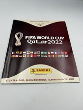 FIFA WORLD CUP QATAR 2022 PANINI OFFICIAL STICKER ALBUM with 10 stickers in Book picture