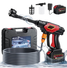 Hidrolimpiadora Inalámbrica 1000 PSI 2,4 GPM con Boquilla 6 en 1 y Manguera picture