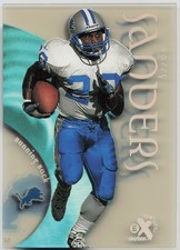 1999 SkyBox E-X Century Barry Sanders #30 Detroit Lions picture