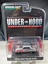 Greenlight Under The Hood 1971 Datsun 510 CHASE 1/64 picture