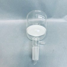 Chemglass Buchner Filter Funnel 350 ml Coarse Frit 24/40 Lower Vacuum Assembly picture